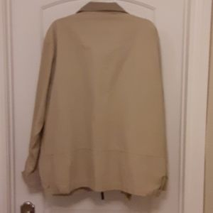 Jean Deniem Jacket Light Cream Beige Color